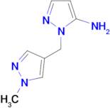 1-[(1-Methyl-1H-pyrazol-4-yl)methyl]-1H-pyrazol-5-amine