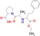 1-(2-{[1-(ethoxycarbonyl)-3-phenylpropyl]amino}propanoyl)proline maleate