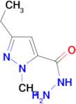 3-ethyl-1-methyl-1H-pyrazole-5-carbohydrazide