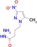 4-(5-methyl-3-nitro-1H-pyrazol-1-yl)butanohydrazide