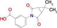 3-(6,6-dimethyl-2,4-dioxo-3-azabicyclo[3.1.0]hex-3-yl)benzoic acid