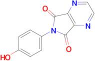 6-(4-hydroxyphenyl)-5H-pyrrolo[3,4-b]pyrazine-5,7(6H)-dione