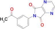 6-(3-acetylphenyl)-5H-pyrrolo[3,4-b]pyrazine-5,7(6H)-dione