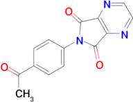 6-(4-acetylphenyl)-5H-pyrrolo[3,4-b]pyrazine-5,7(6H)-dione