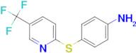 (4-{[5-(trifluoromethyl)pyridin-2-yl]thio}phenyl)amine