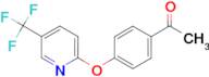 1-(4-{[5-(trifluoromethyl)pyridin-2-yl]oxy}phenyl)ethanone