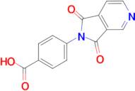 4-(1,3-dioxo-1,3-dihydro-2H-pyrrolo[3,4-c]pyridin-2-yl)benzoic acid