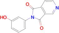 2-(3-hydroxyphenyl)-1H-pyrrolo[3,4-c]pyridine-1,3(2H)-dione