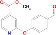 methyl 2-(4-formylphenoxy)isonicotinate