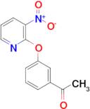 1-{3-[(3-nitropyridin-2-yl)oxy]phenyl}ethanone