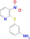 {3-[(3-nitropyridin-2-yl)thio]phenyl}amine