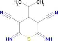 2,6-diamino-4-isopropyl-4H-thiopyran-3,5-dicarbonitrile