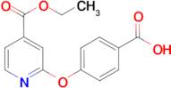 4-{[4-(ethoxycarbonyl)pyridin-2-yl]oxy}benzoic acid