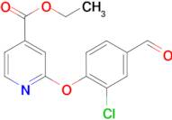 ethyl 2-(2-chloro-4-formylphenoxy)isonicotinate