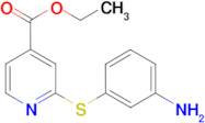 ethyl 2-[(3-aminophenyl)thio]isonicotinate