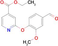 ethyl 2-(4-formyl-2-methoxyphenoxy)isonicotinate