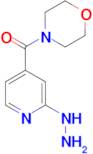 4-(2-hydrazinoisonicotinoyl)morpholine