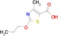 4-methyl-2-propoxy-1,3-thiazole-5-carboxylic acid