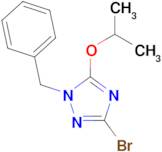 1-benzyl-3-bromo-5-isopropoxy-1H-1,2,4-triazole