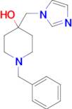 1-benzyl-4-(1H-imidazol-1-ylmethyl)piperidin-4-ol