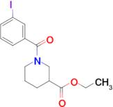 ethyl 1-(3-iodobenzoyl)piperidine-3-carboxylate