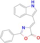 (4Z)-4-(1H-indol-3-ylmethylene)-2-phenyl-1,3-oxazol-5(4H)-one