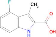 4-fluoro-3-methyl-1H-indole-2-carboxylic acid