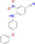 3-nitro-4-[(4-phenoxyphenyl)amino]benzonitrile