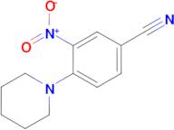 3-nitro-4-piperidin-1-ylbenzonitrile