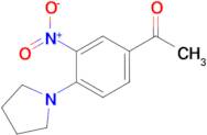 1-(3-nitro-4-pyrrolidin-1-ylphenyl)ethanone