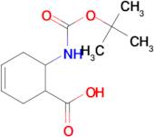 6-[(tert-butoxycarbonyl)amino]cyclohex-3-ene-1-carboxylic acid