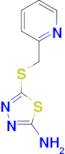 5-[(pyridin-2-ylmethyl)thio]-1,3,4-thiadiazol-2-amine