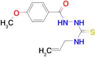 N-allyl-2-(4-methoxybenzoyl)hydrazinecarbothioamide