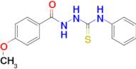 2-(4-methoxybenzoyl)-N-phenylhydrazinecarbothioamide