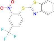 2-{[2-nitro-4-(trifluoromethyl)phenyl]thio}-1,3-benzothiazole