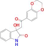 3-[2-(2,3-dihydro-1,4-benzodioxin-6-yl)-2-oxoethyl]-3-hydroxy-1,3-dihydro-2H-indol-2-one