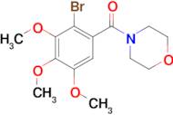 4-(2-bromo-3,4,5-trimethoxybenzoyl)morpholine