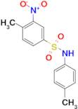 4-methyl-N-(4-methylphenyl)-3-nitrobenzenesulfonamide