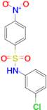 N-(3-chlorophenyl)-4-nitrobenzenesulfonamide