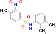 N-(2,3-dimethylphenyl)-4-methyl-3-nitrobenzenesulfonamide