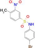 N-(4-bromophenyl)-4-methyl-3-nitrobenzenesulfonamide