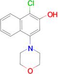 1-chloro-4-morpholin-4-yl-2-naphthol