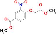 methyl 4-(2-methoxy-2-oxoethoxy)-3-nitrobenzoate