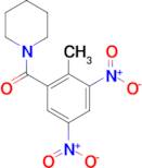 1-(2-methyl-3,5-dinitrobenzoyl)piperidine