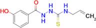 N-allyl-2-(3-hydroxybenzoyl)hydrazinecarbothioamide