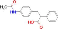 3-[4-(acetylamino)phenyl]-2-phenylpropanoic acid