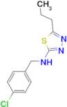 N-(4-chlorobenzyl)-5-propyl-1,3,4-thiadiazol-2-amine