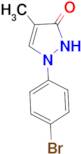 1-(4-bromophenyl)-4-methyl-1H-pyrazol-3-ol