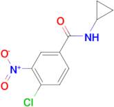 4-chloro-N-cyclopropyl-3-nitrobenzamide