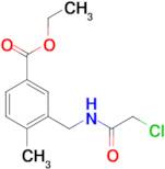 ethyl 3-{[(chloroacetyl)amino]methyl}-4-methylbenzoate